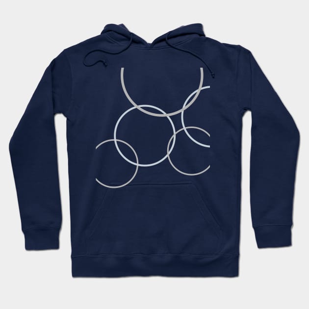 The "Plain" Series - Circles Hoodie by UmarGhouse